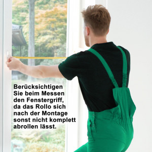Verdunkelungsrollo weiß