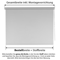 Verdunkelungsrollo weiß