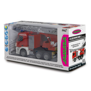 Feuerwehr Drehleiter Mercedes-Benz Antos 1:20 2,4GHz mit...