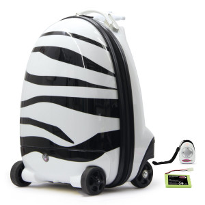 Kinderkoffer Zebra
