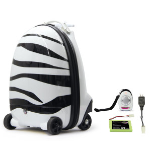 Kinderkoffer Zebra