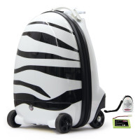 Kinderkoffer Zebra