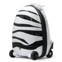Kinderkoffer Zebra