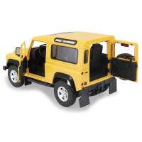 Jamara Land Rover Defender 1:14 gelb 2,4GHz Tür manuell
