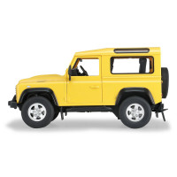 Jamara Land Rover Defender 1:14 gelb 2,4GHz Tür manuell