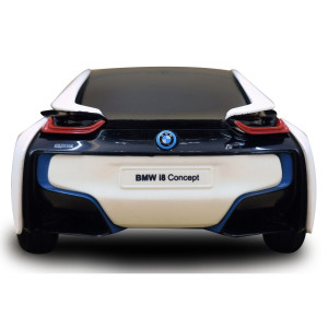Jamara BMW I8 1:24 weiß/gelb 2,4GHz UV Photochromic Serie