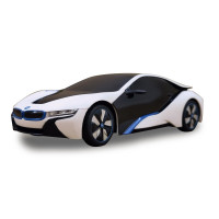 Jamara BMW I8 1:24 weiß/gelb 2,4GHz UV Photochromic Serie