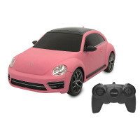 Jamara VW Beetle 1:24 pink/rot 2,4GHz UV Photochromic Serie