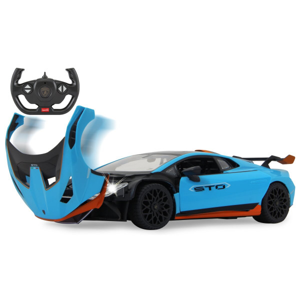 Jamara Lamborghini Huracán STO 1:14 blau 2,4GHz Tür manuell