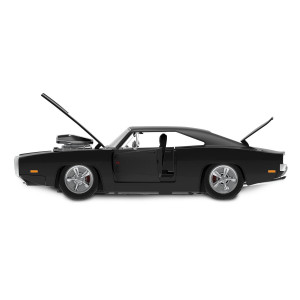 Jamara Dodge Charger R/T 1970 1:16 schwarz 2,4GHz Tür manuell