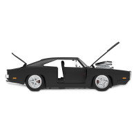Jamara Dodge Charger R/T 1970 1:16 schwarz 2,4GHz Tür manuell