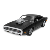 Jamara Dodge Charger R/T 1970 1:16 schwarz 2,4GHz Tür manuell