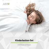 2 Stück Kinderbett 2 teiliges Microfaser Set Bettdecke 100x135cm Kissen 40x60cm