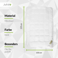 2 Stück Kinderbett 2 teiliges Microfaser Set Bettdecke 100x135cm Kissen 40x60cm