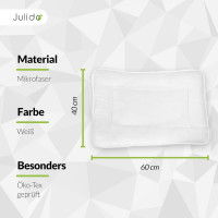 2 Stück Kinderbett 2 teiliges Microfaser Set Bettdecke 100x135cm Kissen 40x60cm