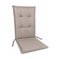 Julido Hochlehner Auflage 120x50x5cm Gartenstuhlauflage Kopfpolster UV-beständig
