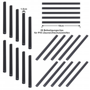 PVC Zaun Clips