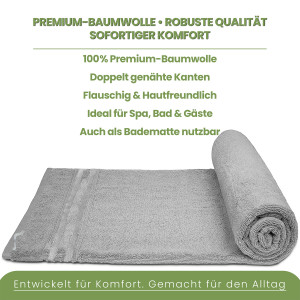 2er Set Duschtücher 70x140cm