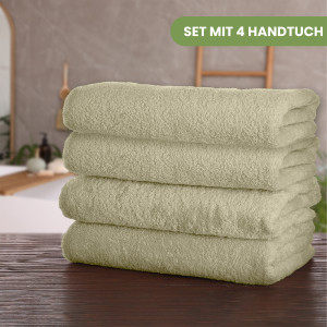 4er-Set Handtücher 50x100cm