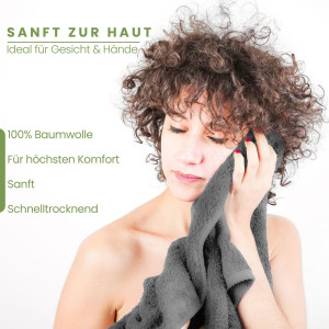 4er-Set Handtücher 50x100cm