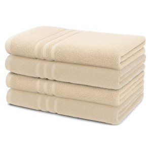 Julido 4er Set Handtücher 50x100 cm aus 100%...