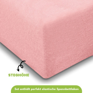 Jersey Kinder Spannbettlaken 70x140cm günstig kaufen – Perfekte Passform für Kinderbetten