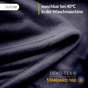 Julido Kuscheldecke 150x200 cm – Premium Wohndecke,...