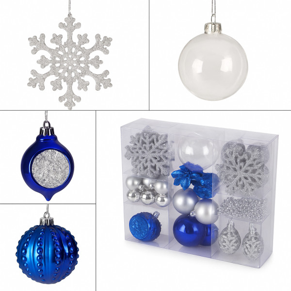 Weihnachtskugel 39teilig