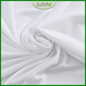 Julido Stehtischhusse 60-80cm Stretch Weiß oder Schwarz - waschbar & knitterarm