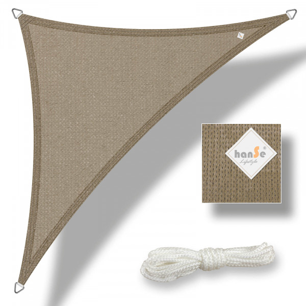hanSe Sonnensegel 3x3x3m